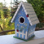 Picket Fence Bird House