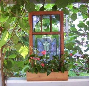 Stained Glass Mosaic Reclaimed Window